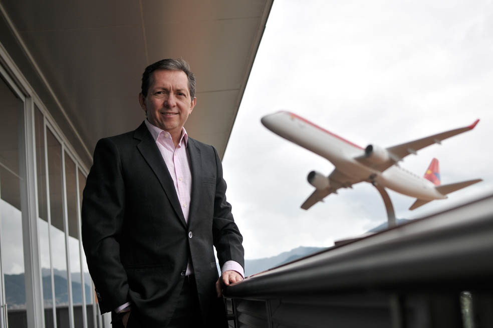 Un ejecutivo de alto vuelo