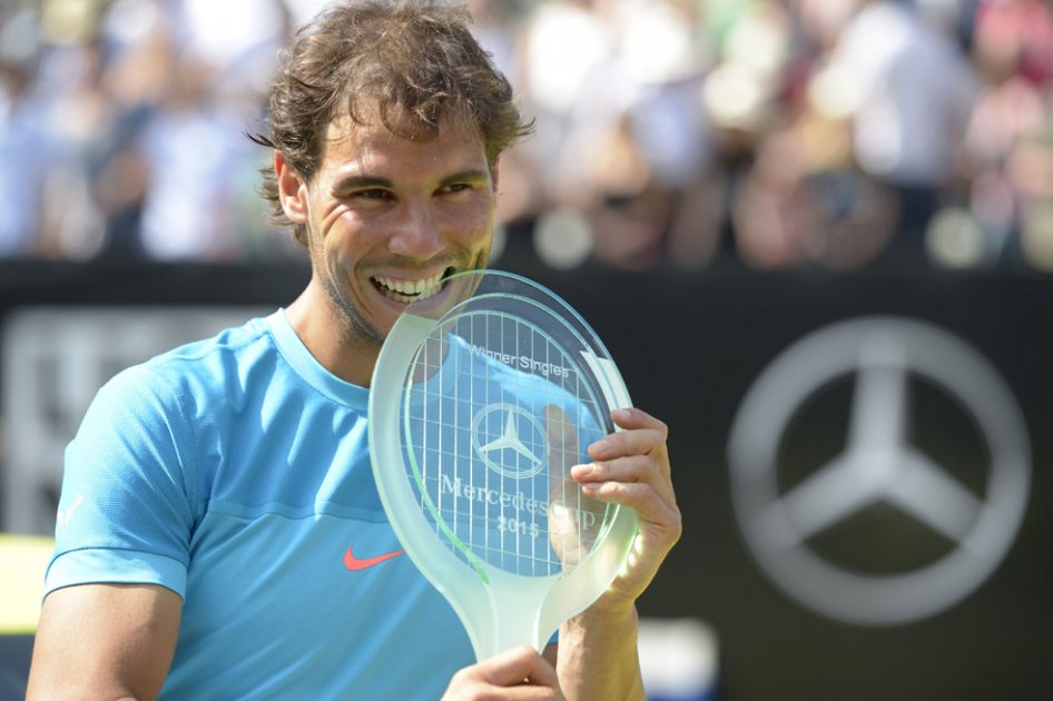 Rafael Nadal ganó el Torneo de Sttutgart. Foto: AFP