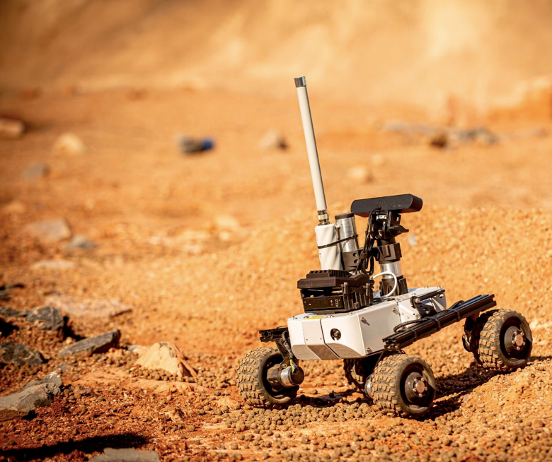 Además del tercer puesto, robocol ganó el premio al "mejor mapa planetario".