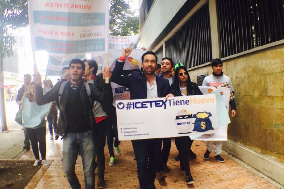 “ICETEX, la pesadilla de los millennials”: ciudadanos protestan por cobros excesivos