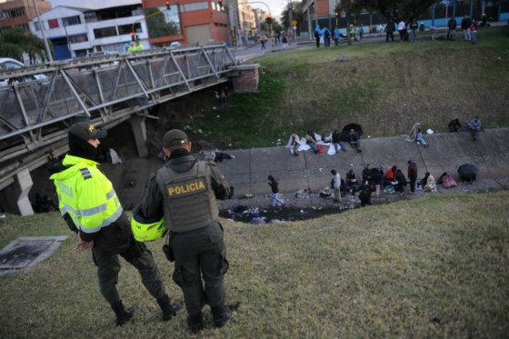 Los habitantes de calle y la limpieza social