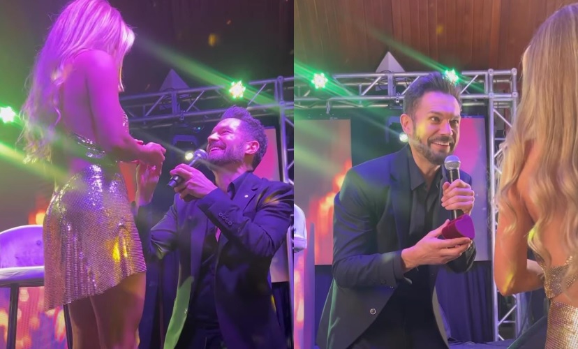 Cristina Hurtado y Josse Narváez se volverán a casar, así fue la pedida de mano