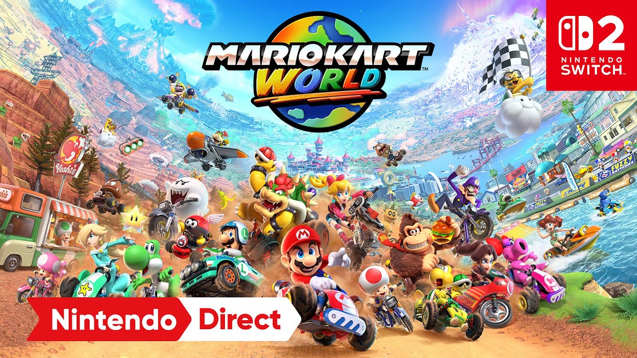 Mario Kart World, el primer juego mundo abierto de la saga, esto es lo que se sabe