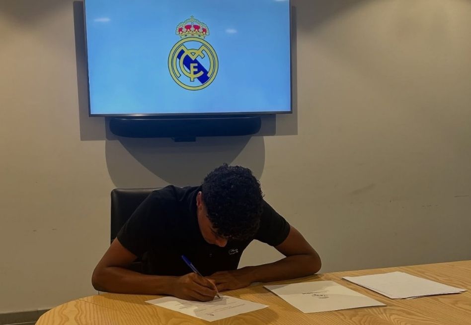 Real Madrid fichó a una promesa con sangre colombiana: tiene 14 años