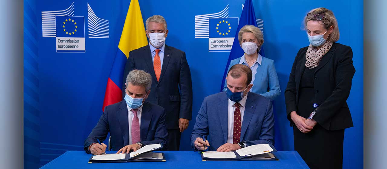 Colombia y la Unión Europea acuerdan aumentar la cooperación medio ambiental