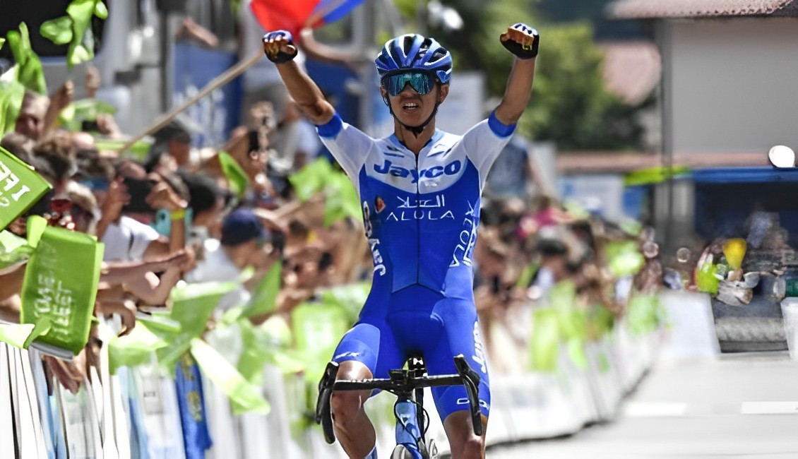 El colombiano Jesús David Peña ganó la cuarta etapa del Tour de Eslovenia