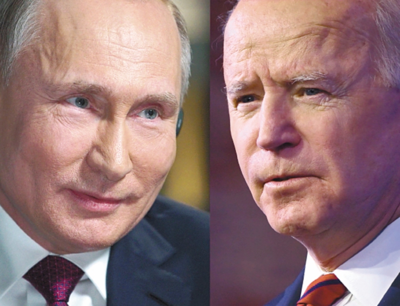 Claves de la tensa cumbre virtual entre Joe Biden y Vladimir Putin