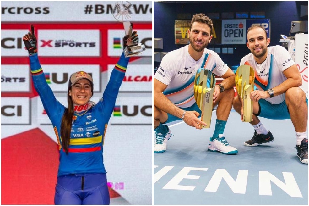 Nuestros campeones no se cansan de celebrar