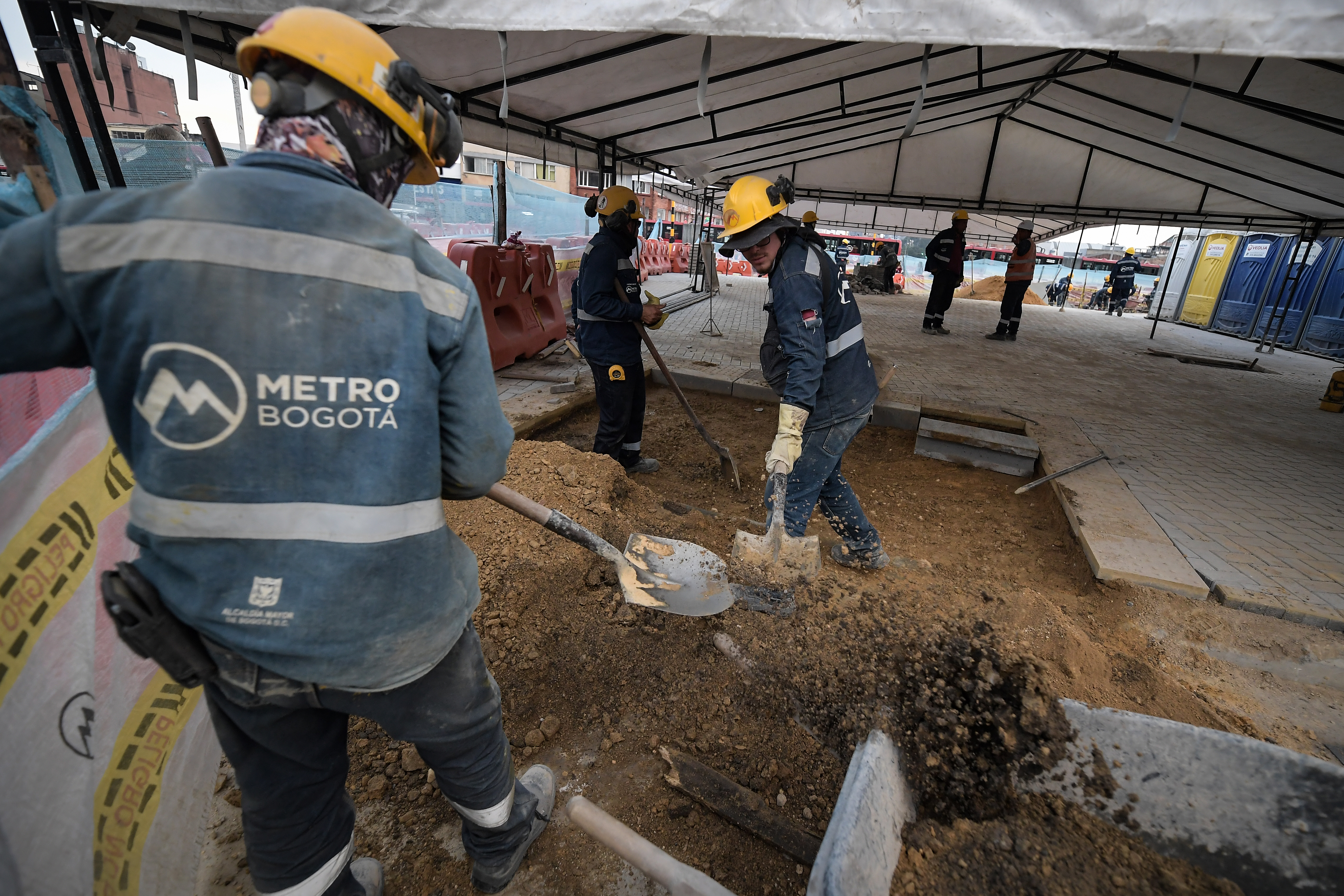 Hoy empiezan cierres en la Av. Caracas con calle 19 por obras de la Primera Línea del Metro