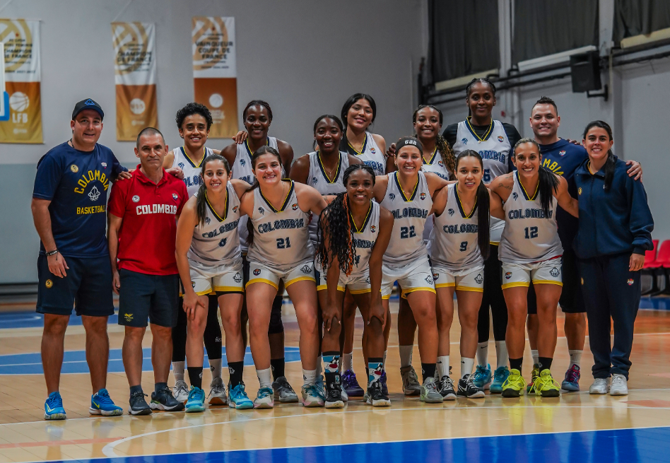 Ellas son las 12 elegidas para representar a Colombia en el clasificatorio de baloncesto
