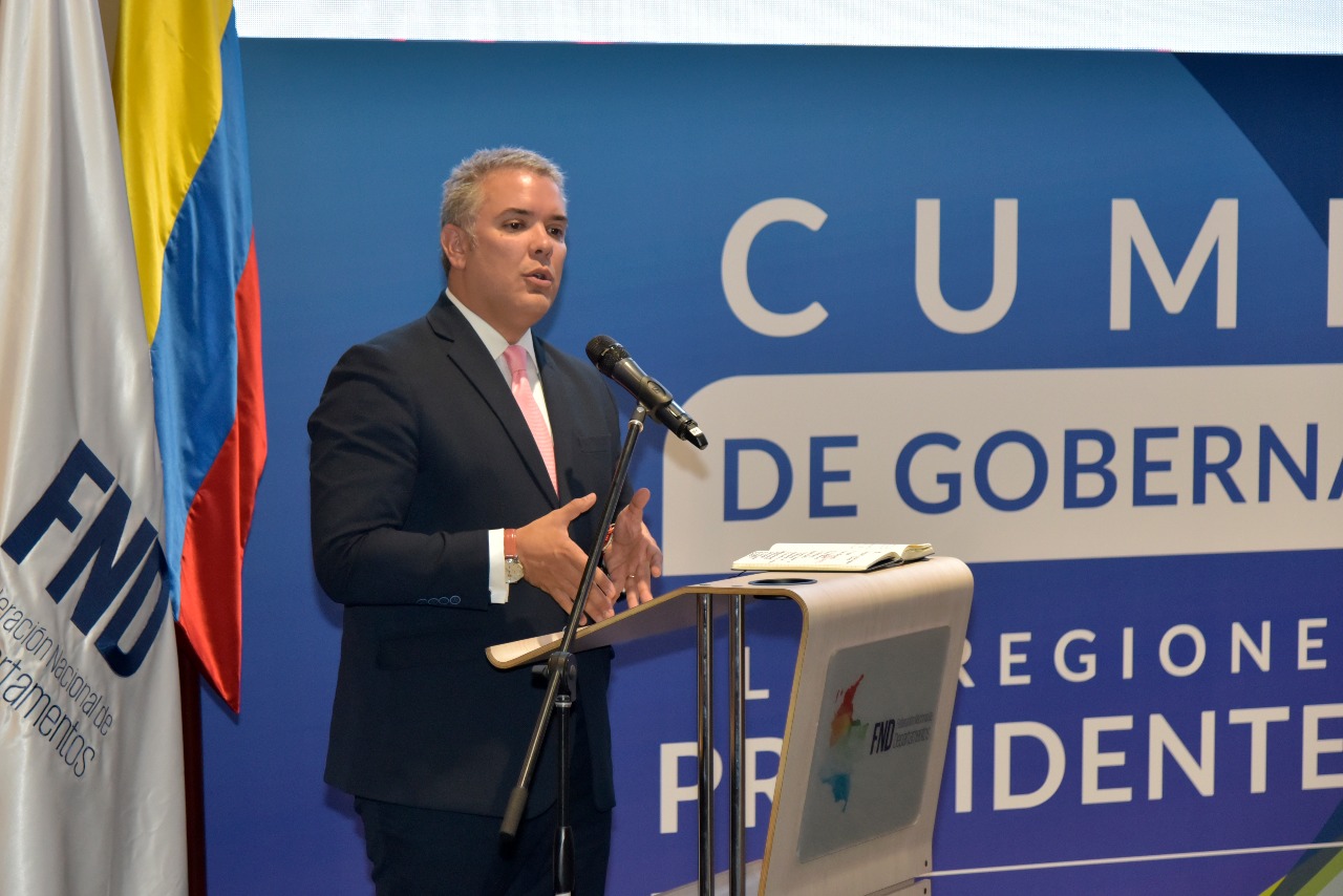 Duque se comprometió a abrirles espacio a los gobernadores en su Plan de Desarrollo