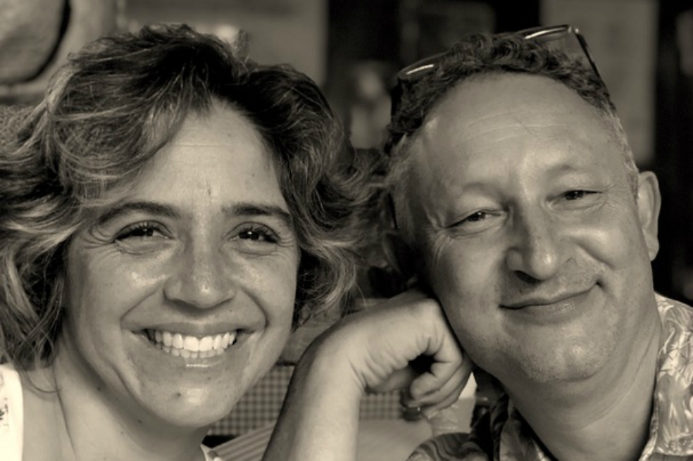 Maria Elvira y Jorge, anfitriones de Casa Barichara.