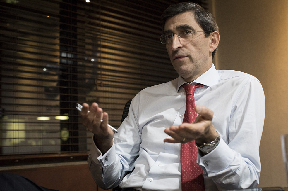 Juan Pablo Córdoba, presidente de la Bolsa de Valores de Colombia. / Bloomberg