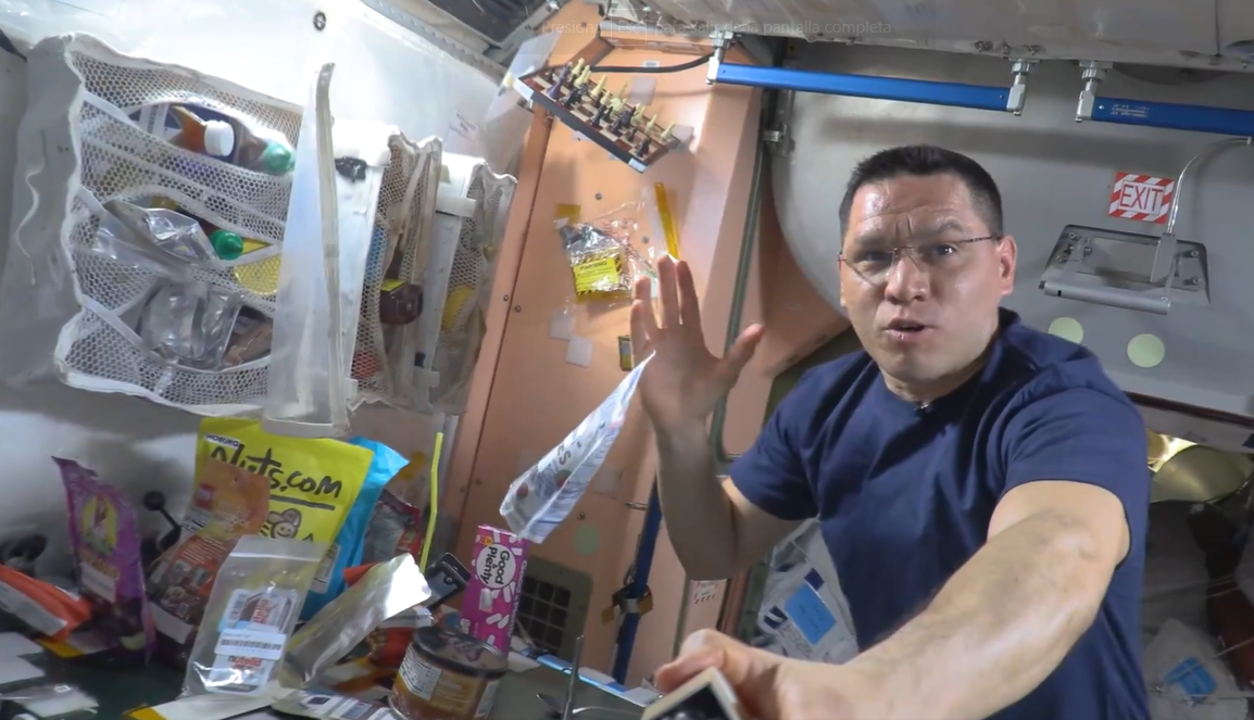 En video: así preparan los alimentos los astronautas que están en el espacio