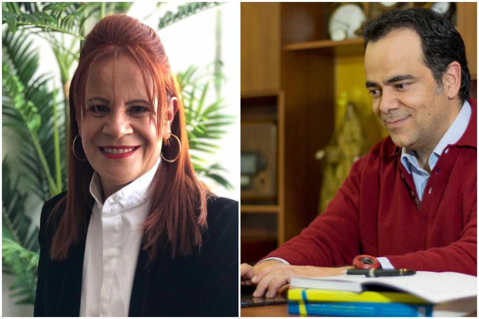 Diana Velandia Castro, experta en contratación estatal y gestión administrativa, e Iván Darío Gómez Lee, doctor en Derecho y procurador delegado para la conciliación administrativa.