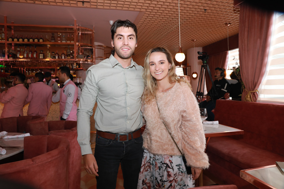 Samuel trujillo y Laura Naranjo
