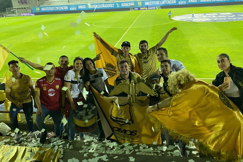 Imperio Dorado, la hinchada que coge vuelo con los triunfos de Águilas