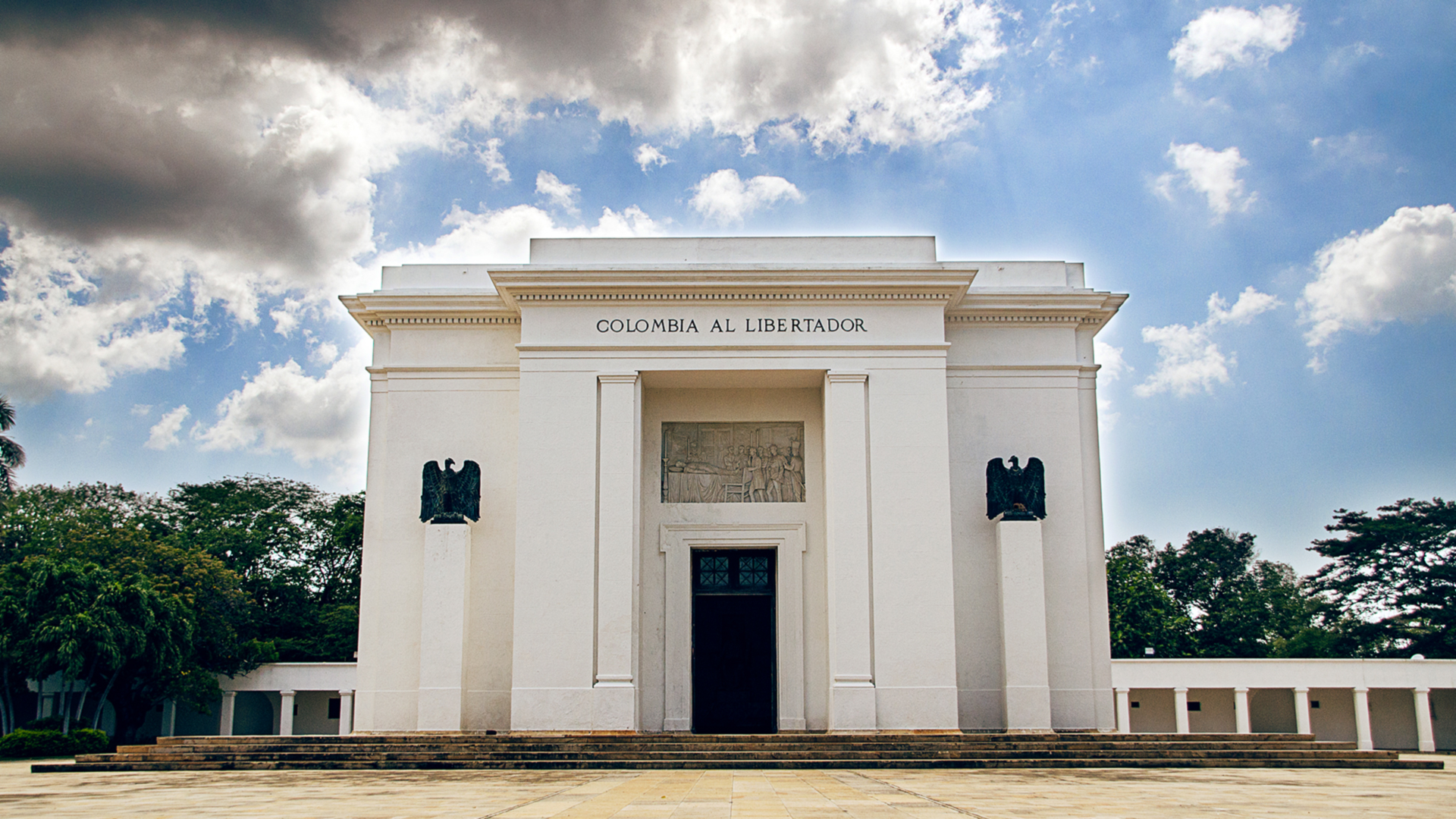 La Quinta de San Pedro Alejandrino, una antigua hacienda donde Simón Bolívar pasó sus últimos días.
