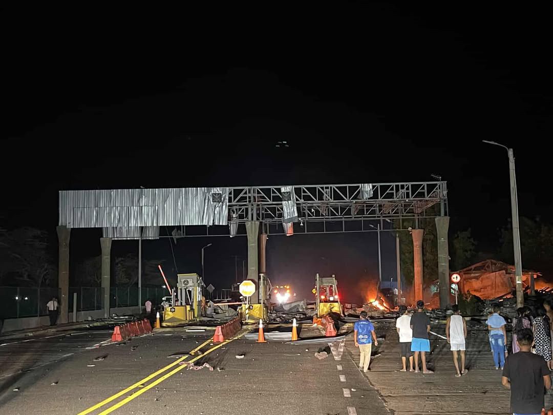 Atentado en La Guajira: ANI rechaza ataque en el peaje Alto Pino