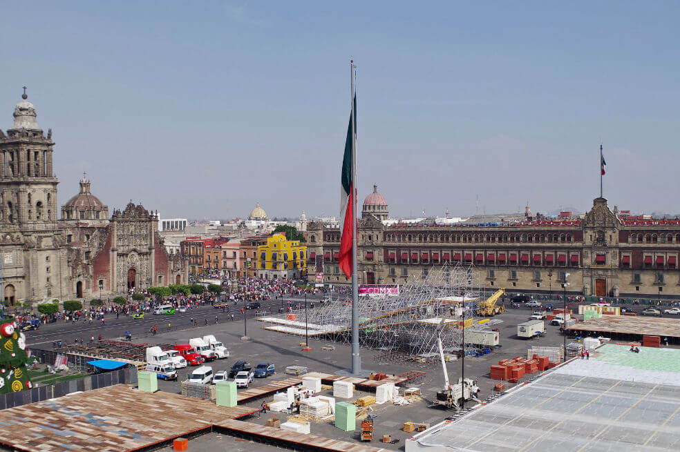 Imagen de México D.F., ciudad de la que se habla en la primera crónica de este libro. / Kelvin Flores