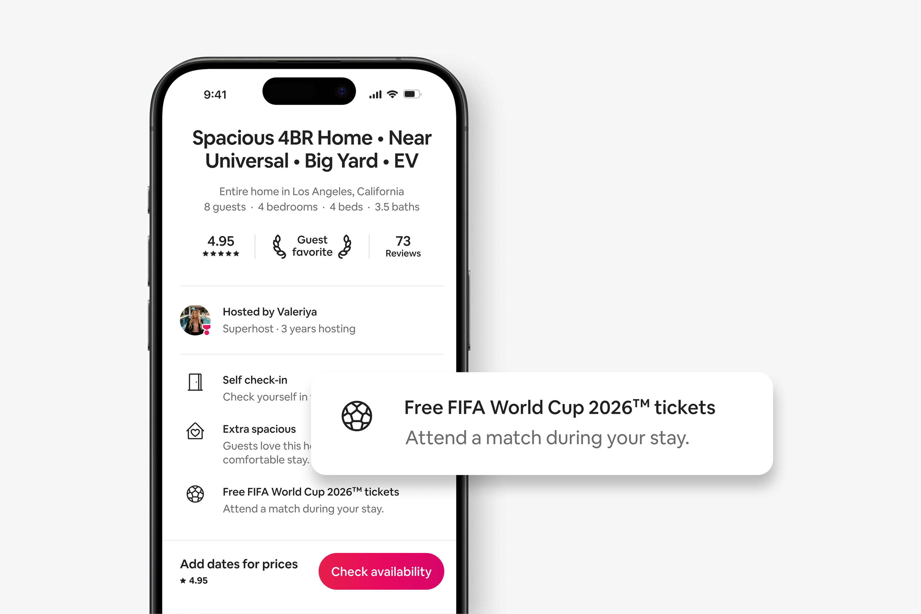 Airbnb incluirá entradas gratuitas para la Copa Mundial 2026 en alojamientos seleccionados.