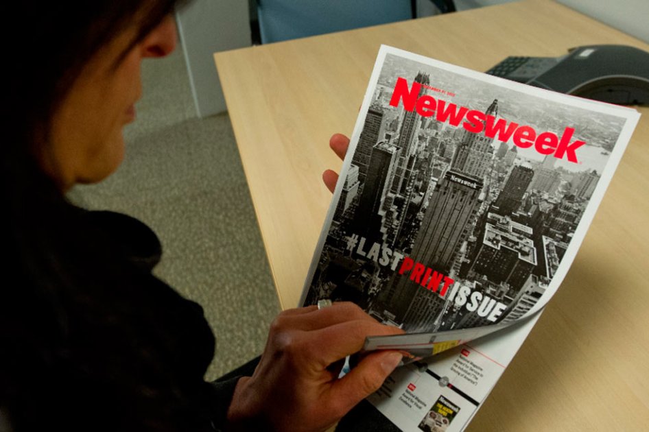 Etiqueta de Twitter simboliza el fin de una era para la revista Newsweek