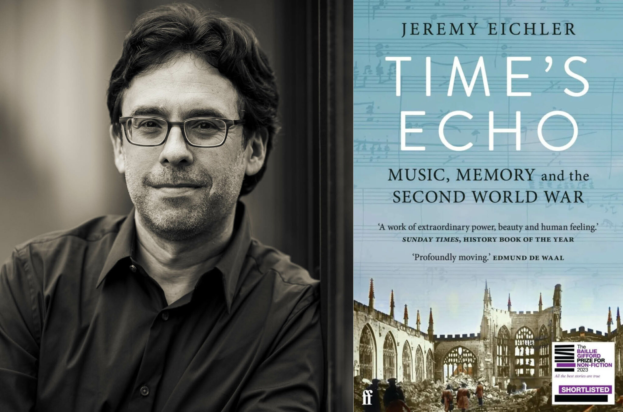 Charla con Jeremy Eichler, autor de “Time’s Echo”, libro sobre música y memoria