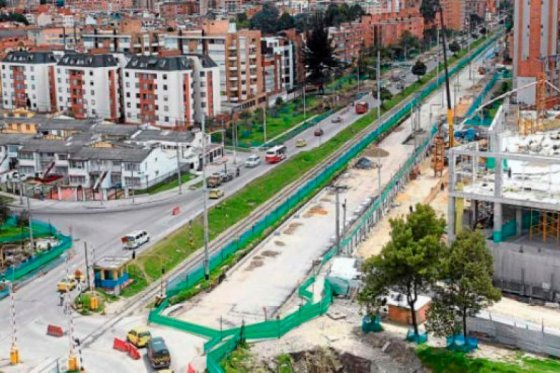 Obras de la calle 153 en Bogotá están suspendidas