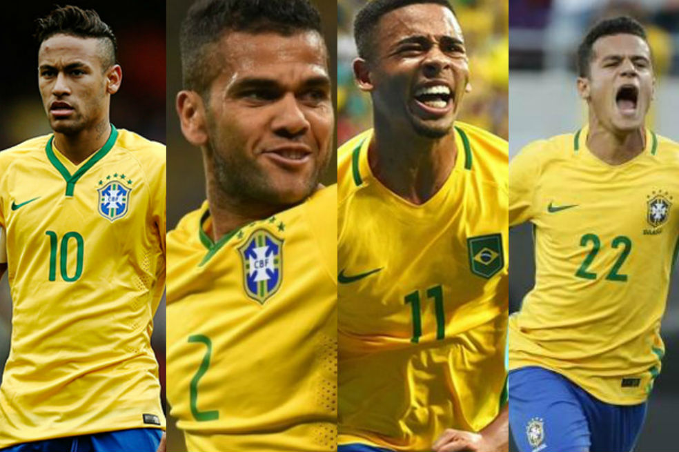 Definida la convocatoria de Brasil para enfrentar a Colombia