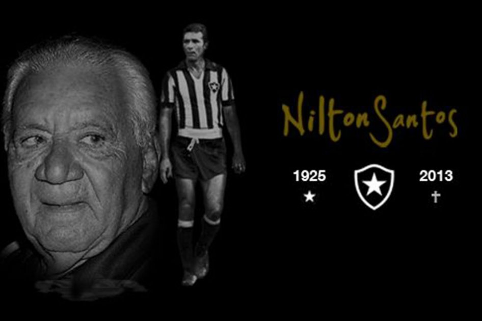 Murió Nilton Santos, mejor lateral izquierdo de la historia