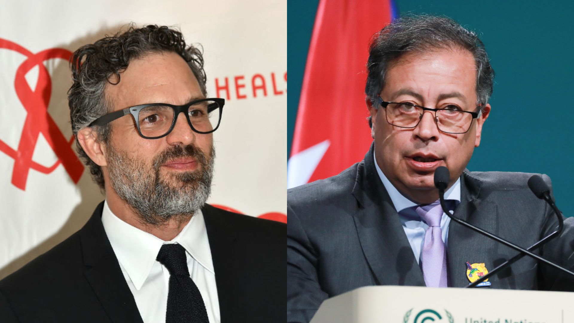 Mark Ruffalo, actor de Hulk, felicitó a Gustavo Petro por sus anuncios en la COP28