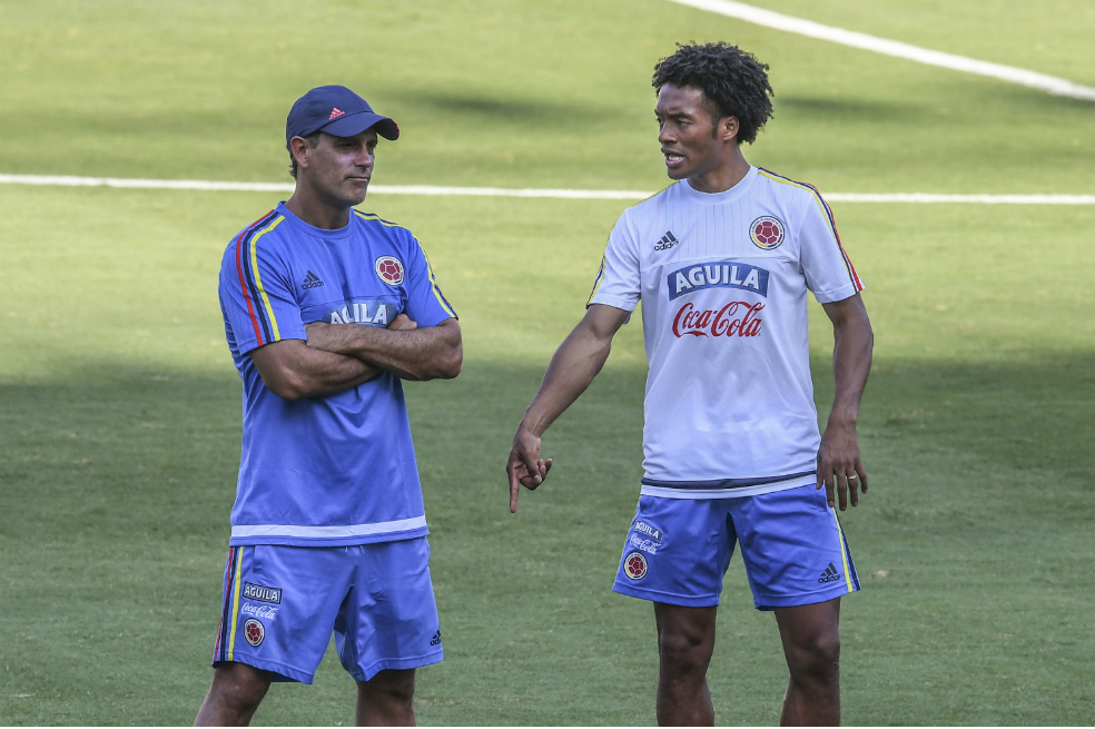 En imágenes: Colombia se entrenó por primera vez con el grupo completo