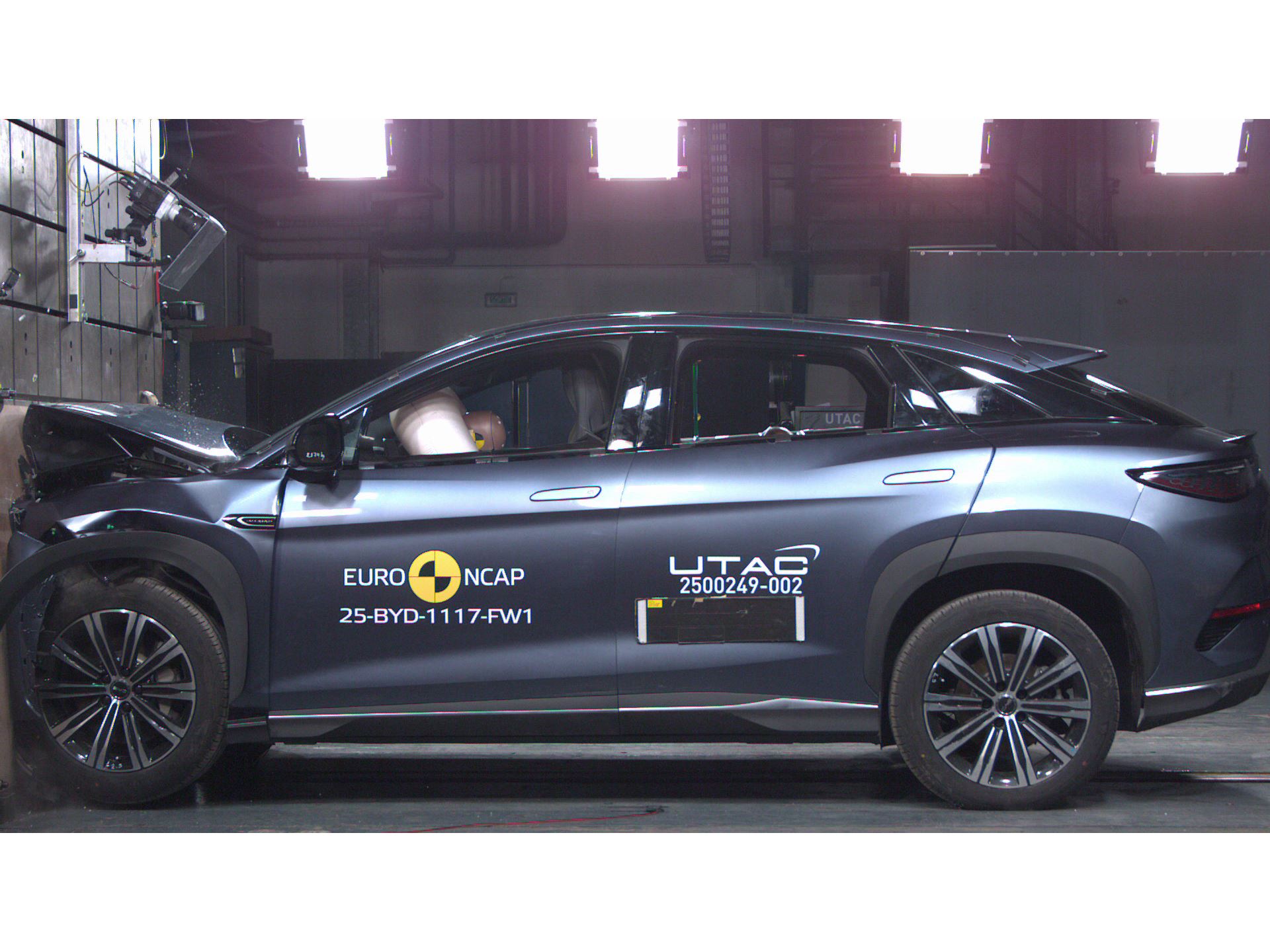 El BYD Sealion 7 alcanza la máxima calificación en seguridad, según Euro NCAP