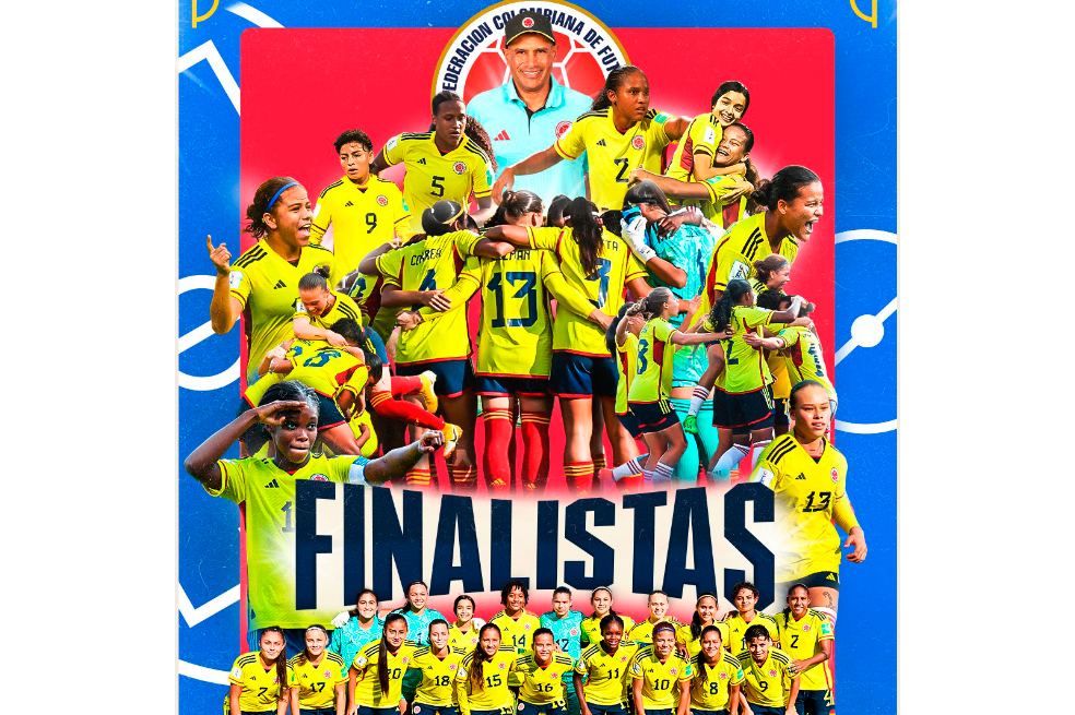 ¡Histórico! La Selección Colombia pasa a la final del Mundial Femenino Sub-17