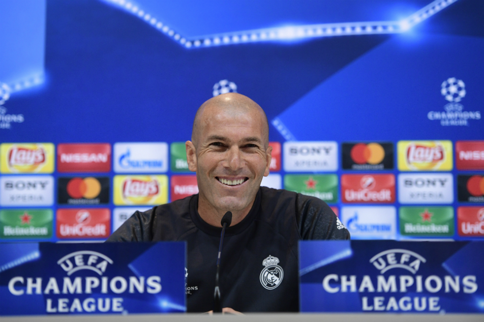 "A James lo veo concentrado en lo que tiene que hacer": Zidane