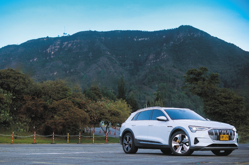 e-Tron: el primer carro eléctrico de Audi que ya rueda en Colombia