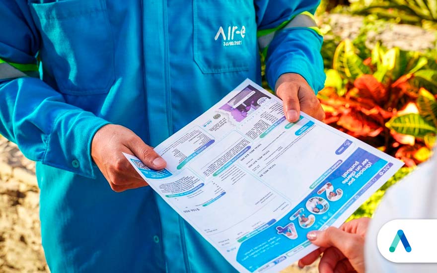 Air-e cambió el formato de la factura de energía en la región Caribe