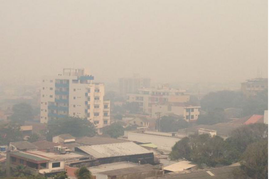 Nube de humo cubre nuevamente a Barranquilla