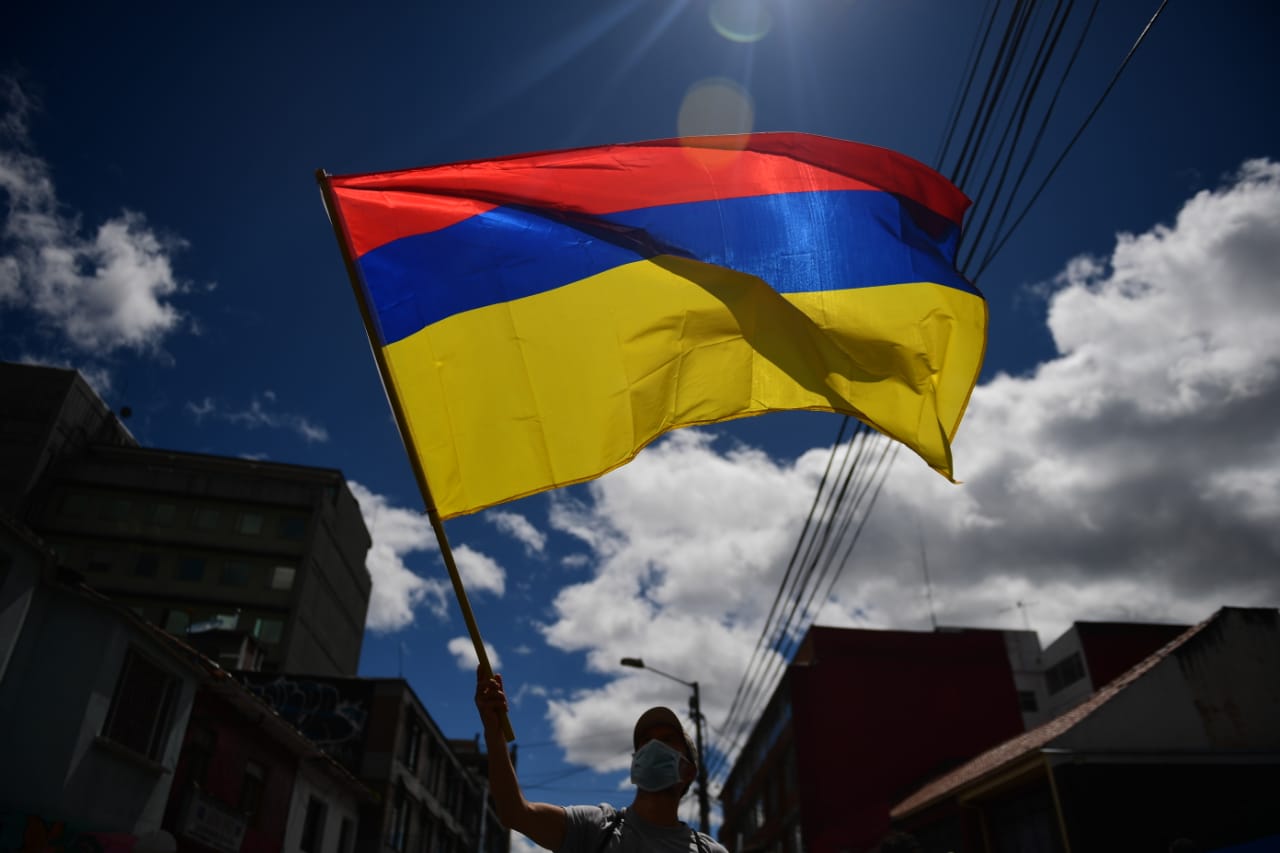 Protesta contra Carlos Camargo