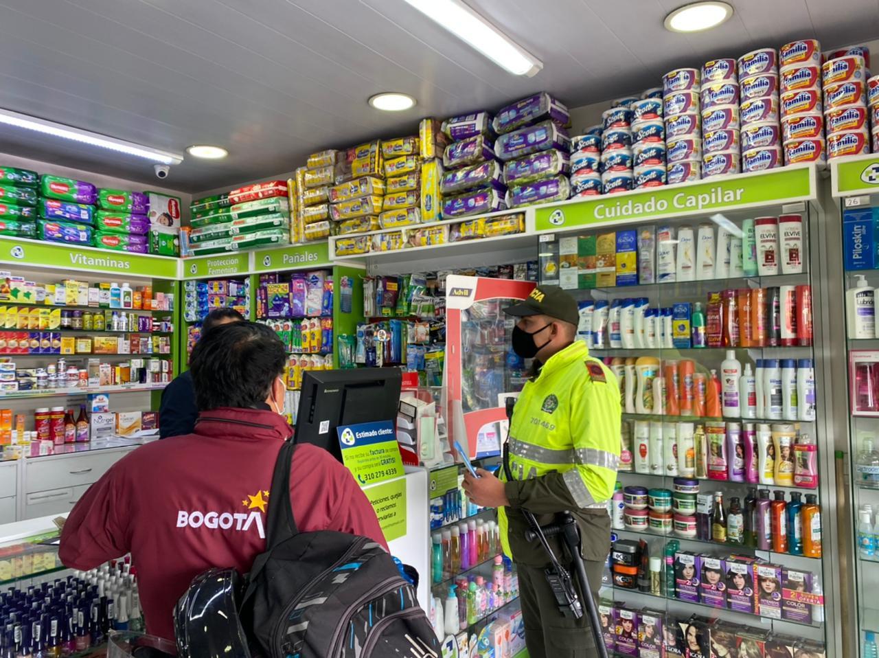 El hurto a comercios en Bogotá se ha reducido 37 % durante 2021