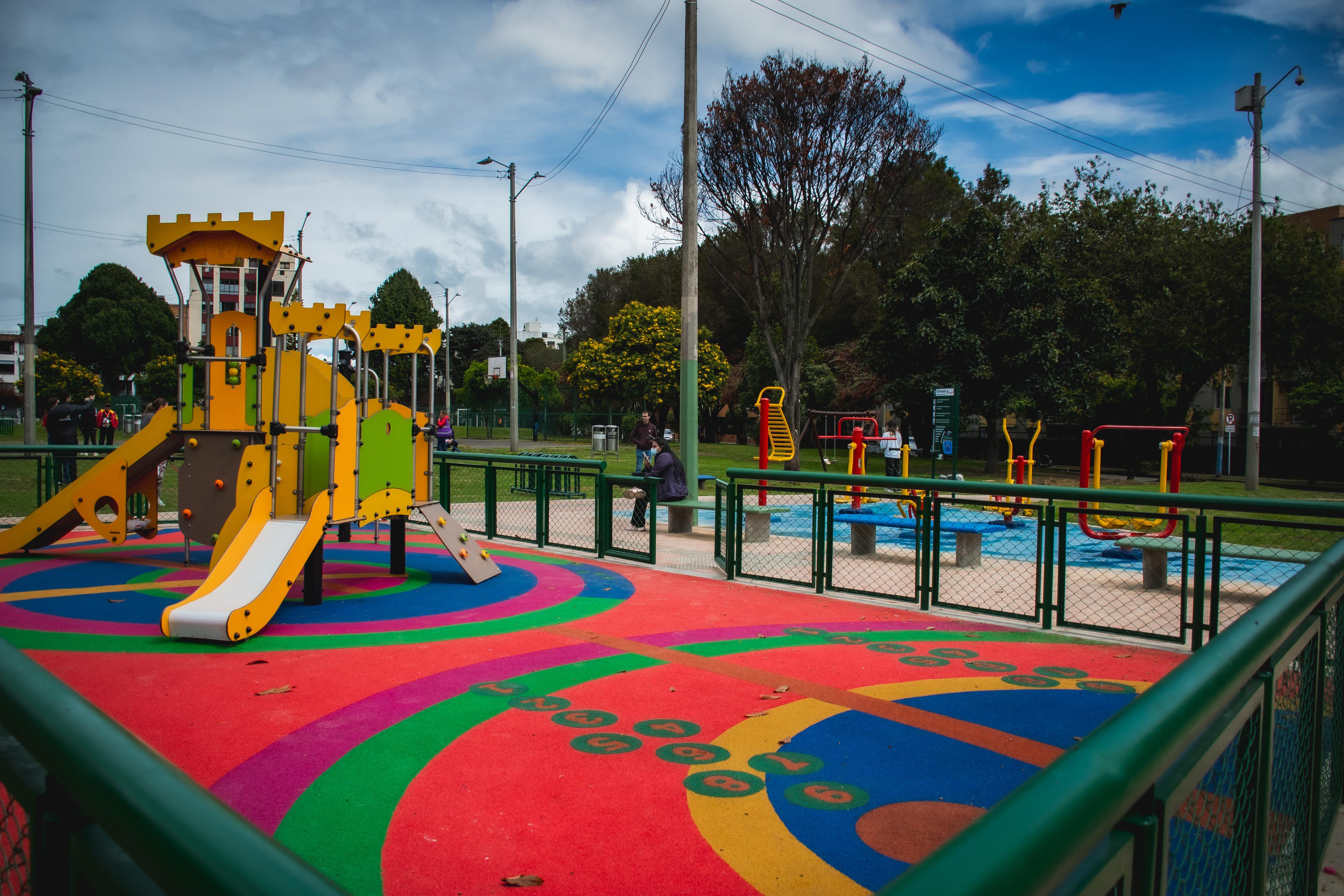 Así luce el parque después de las obras de recuperación.
