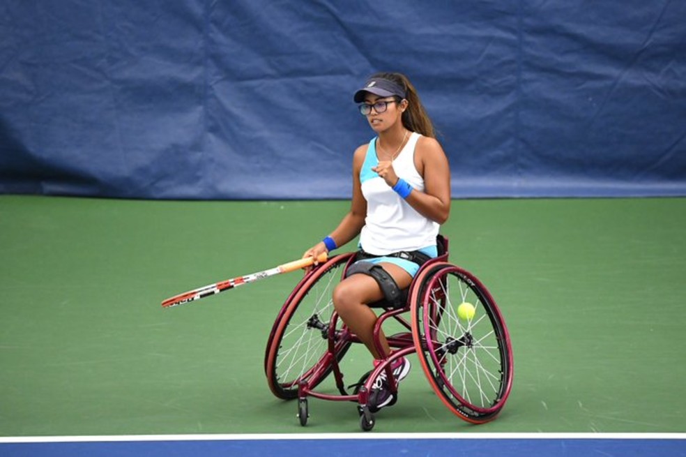 Angélica Bernal debutó con victoria y avanzó a las semifinales del US Open