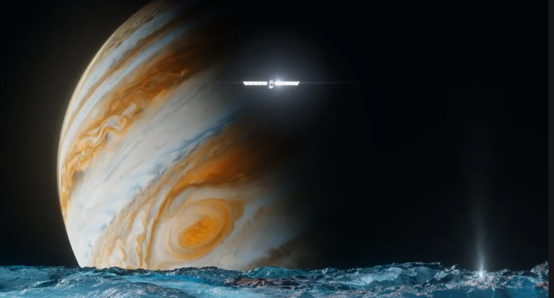 Despega Europa Clipper, la misión de la NASA que buscará un océano en el espacio