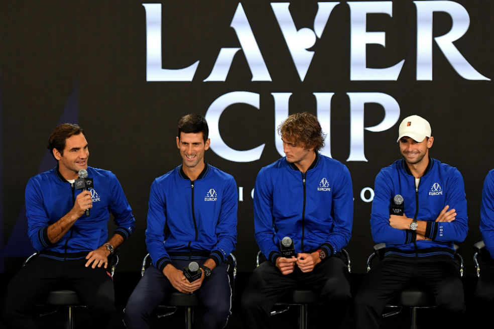 Laver Cup: Federer y Djokovic, por primera vez juntos en dobles
