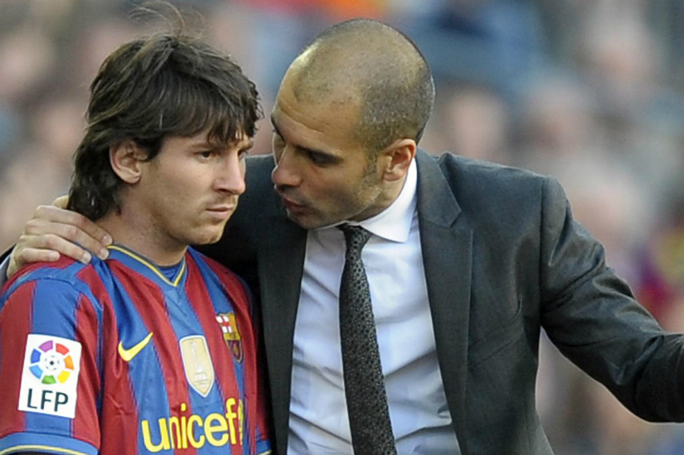 Lionel Messi, máximo ídolo en la historia del Fútbol Club Barcelona y uno de los mejores jugadores de todos los tiempos; y Josep Guardiola, el técnico más ganador del cuadro catalán. Podrían reencontrarse en Manchester City.