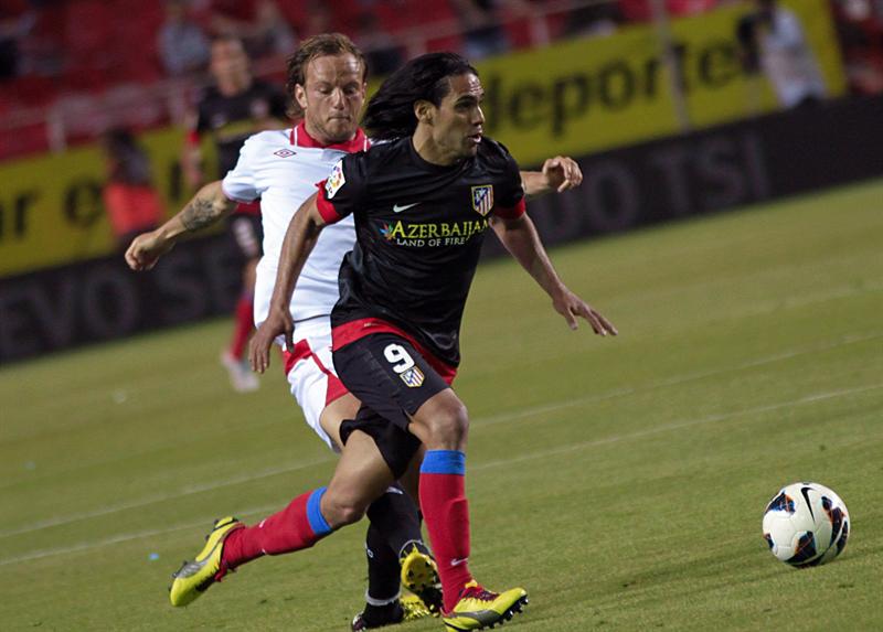 Con gol de Falcao, Atlético de Madrid derrotó al Sevilla