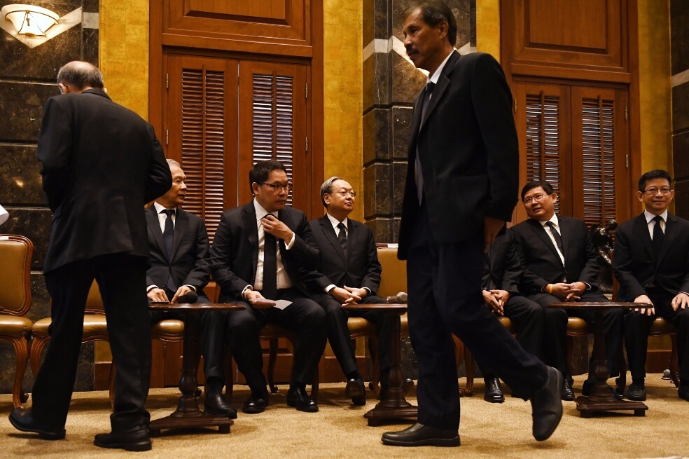Los diputados elegidos en Tailandia se encontraron con un Parlamento a medio construir