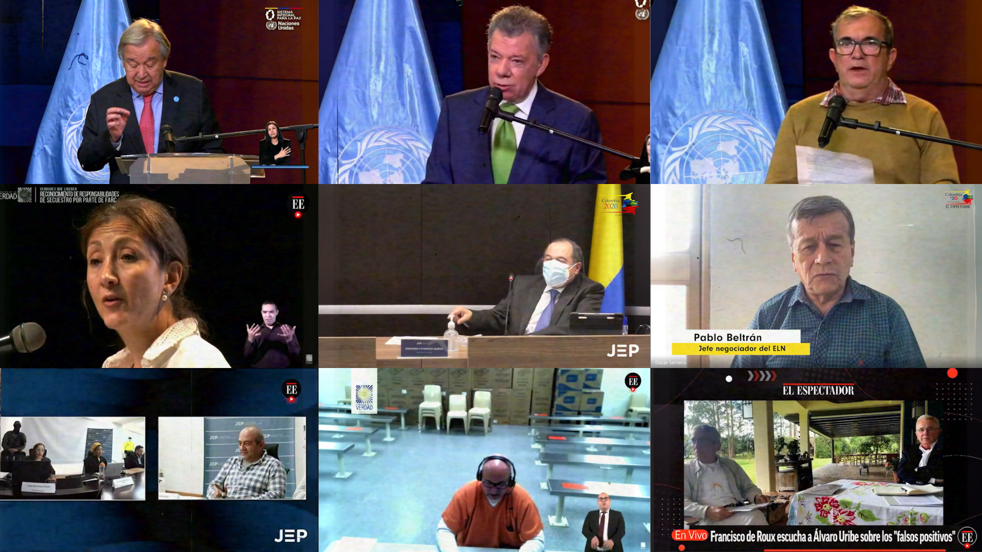 En video: Los momentos clave de la paz en 2021