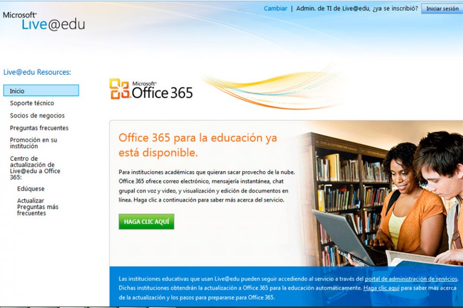 Live@edu, un correo electrónico que mejoró la educación en Medellín