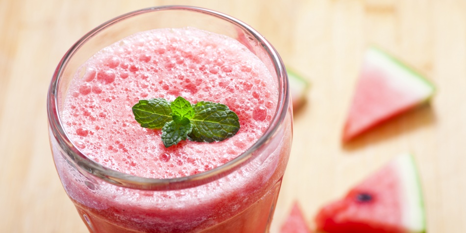 Batido de sandía para perder peso rápidamente